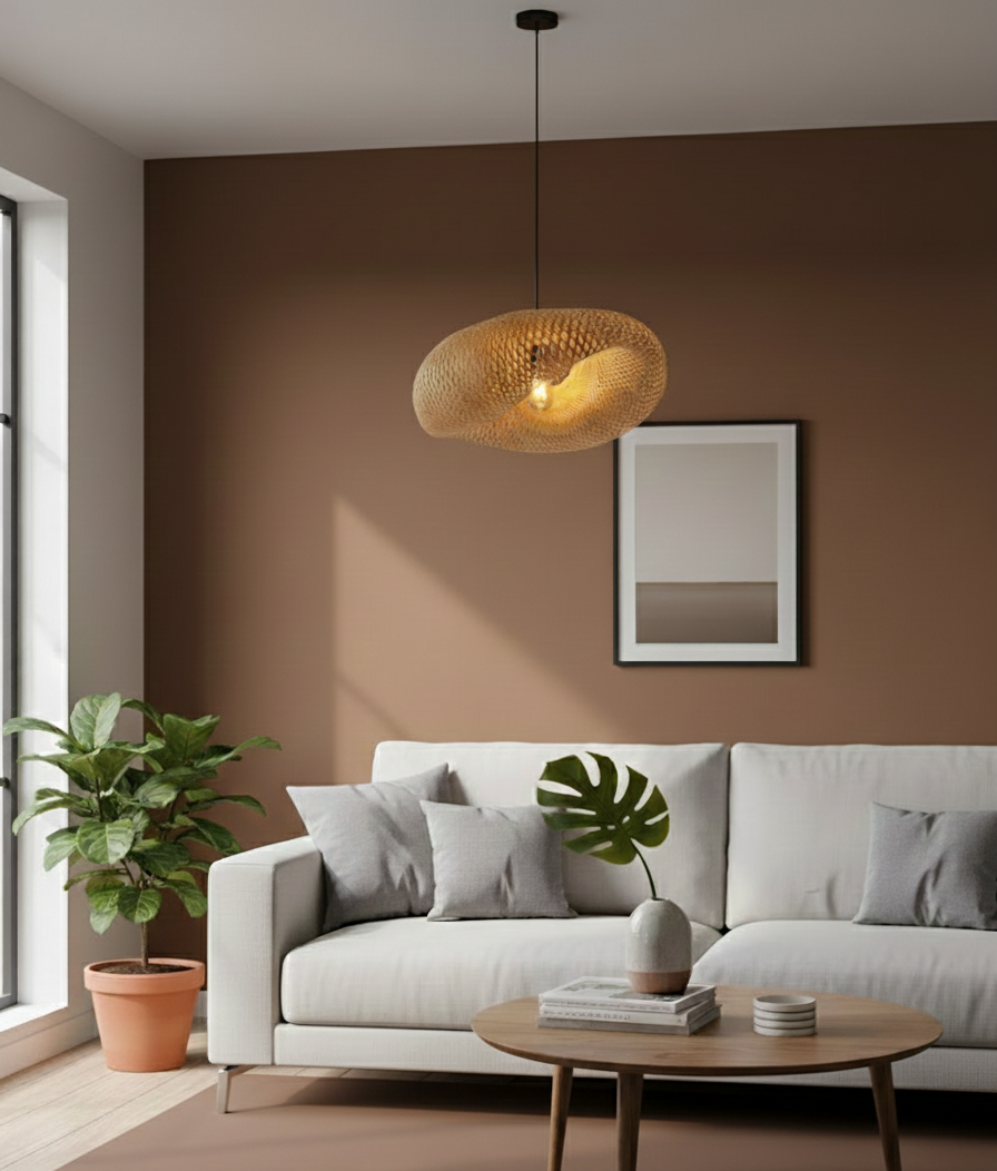 Bamboo Lamps I S-Curve Bamboo Lamp